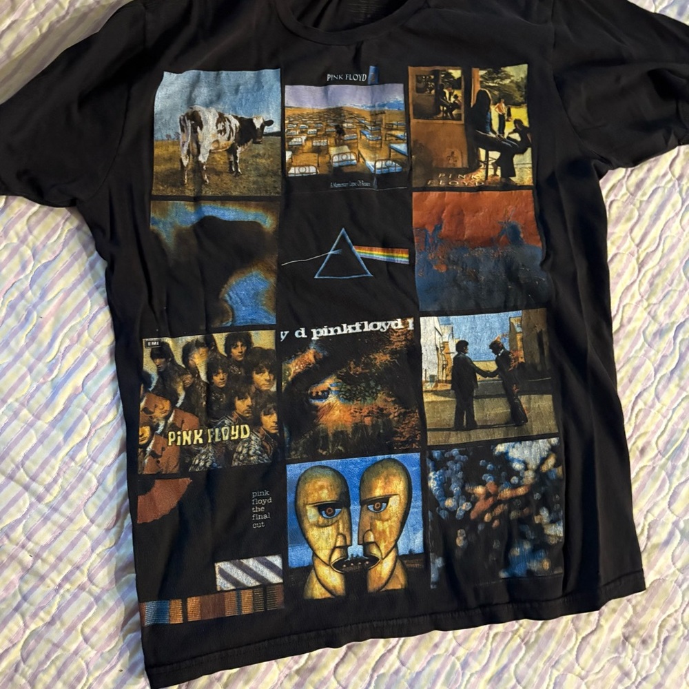 Pink Floyd Multicolor Album Art T-Shirt